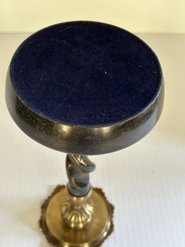 Maitland Smith Barley Twist Spiral Brass Candlestick - Picture 4 of 6