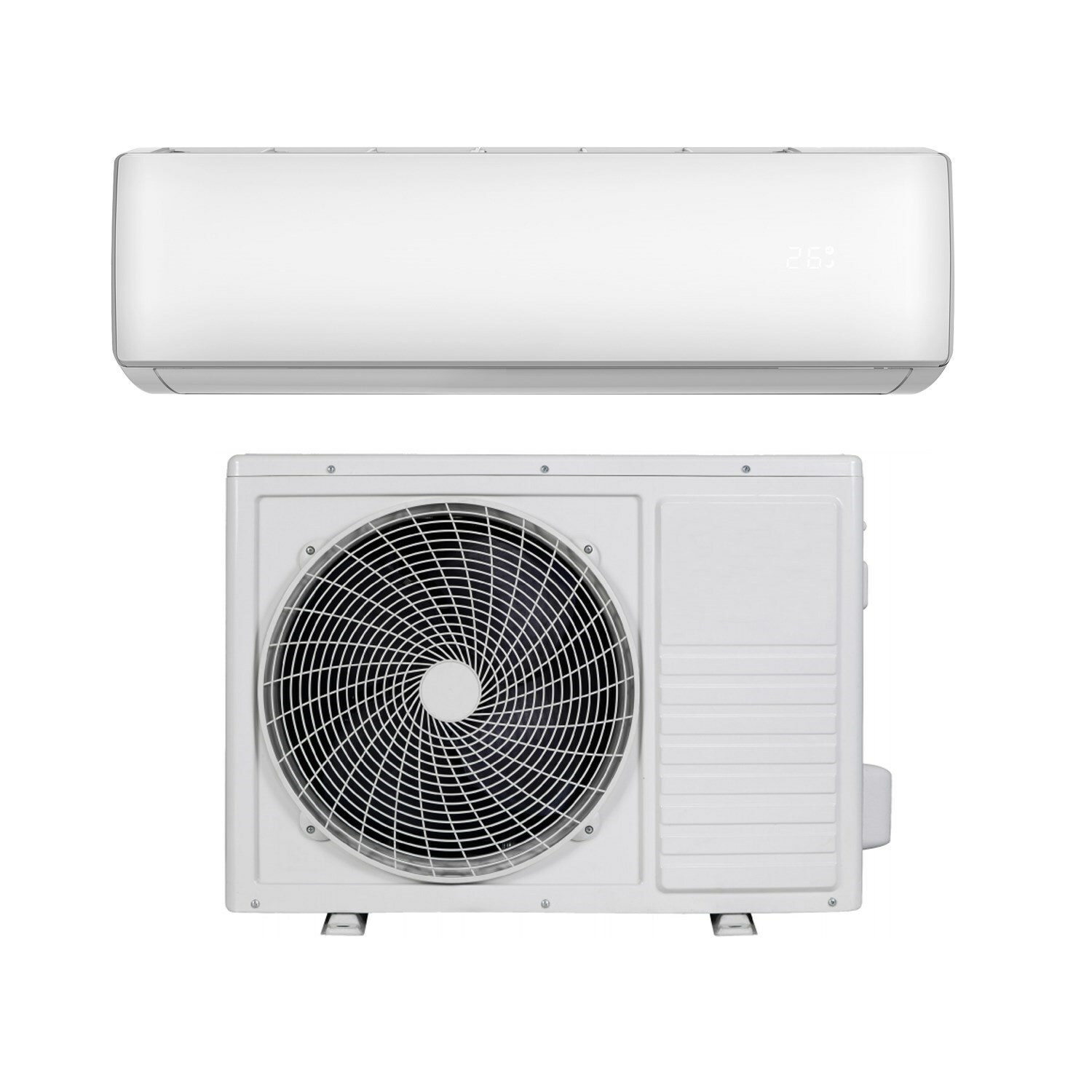 Electriq 12000 Btu Wifi Smart A Dc Inverter Wall Split Air Conditioner With 5m 5060388563967 Ebay