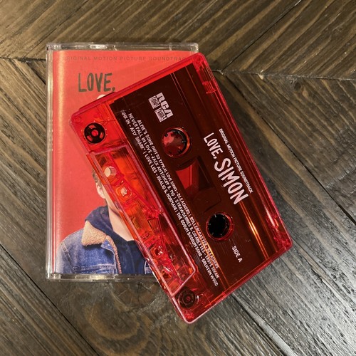 Love, Simon Red Cassette Tape Soundtrack Music Limited Edition - Picture 4 of 4