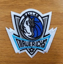 DALLAS MAVERICKS Basketball Official Team Logo Embroidered Iron On Patch - NEW
