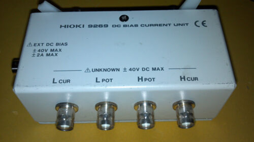 Hioki 9269 DC Unità corrente bias per LCR / Hioki 3511/3522/3531/3532 - Foto 3 di 5