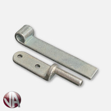 Trailer Straight Hinge & Gudgeon Pin Tailgate Set Truck Tipper 6" Weld on Drop