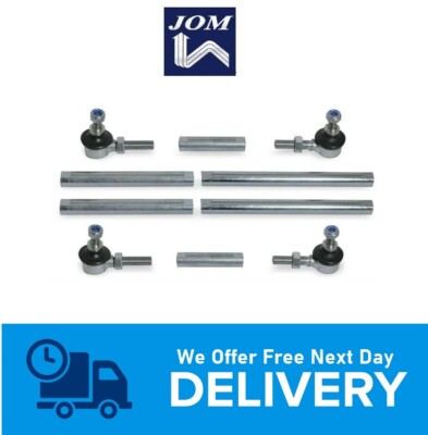 JOM ADJUSTABLE DROP LINKS ANTI ROLL BAR LINKS FOR VW POLO 6R 6C