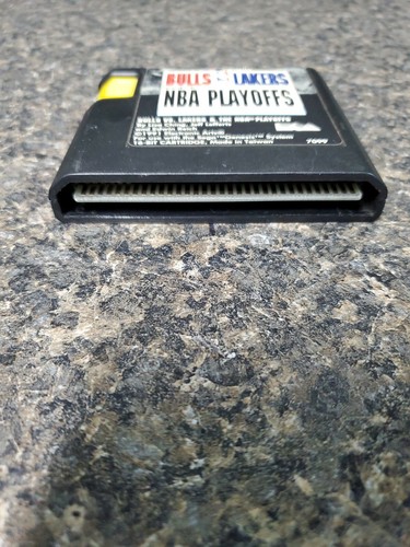 Bulls vs. Lakers and the NBA Playoffs Sega Genesis, 1991 Cartridge Only Works - Picture 4 of 4