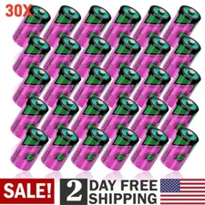 30X New Tadiran TL-5902 3.6V "1/2 AA" 1200mah Lithium Battery,TL5902 battery US