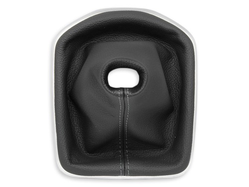 PARA RENAULT TALISMAN 2015-2020 CUERO FUNDA PALANCA DE CAMBIO COSTURAS GRIS - Imagen 4 de 5