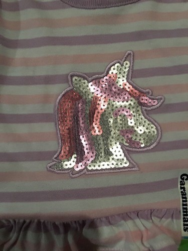 Garanimals 12M Unicorn Creeper - Picture 2 of 4