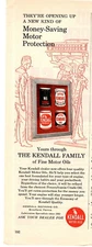 1963 Print Ad Kendall Motor Oils Money Saving Motor Protection Four Quality