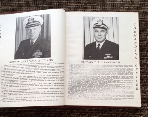 RARE VINTAGE 1968 USS Bon Homme Richard "Bonnie Dick" Cruise Book, Westpac Navy - Picture 2 of 12