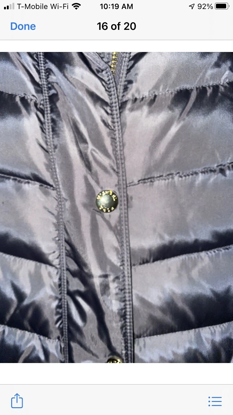 Cappotto imbottito Michael Kors taglia media