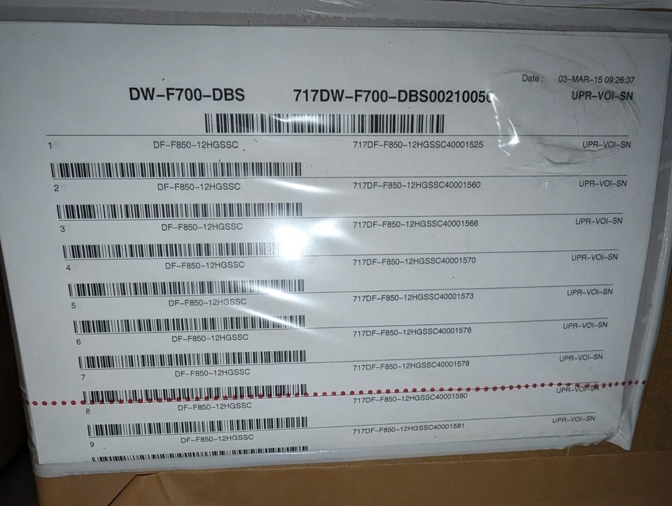 HITACHI DW-F700-DBS HDS HUS VM 24-SFF EXPANSION W/24 X 1.2TB HD (ALL BRAND NEW) - Image 2 of 4