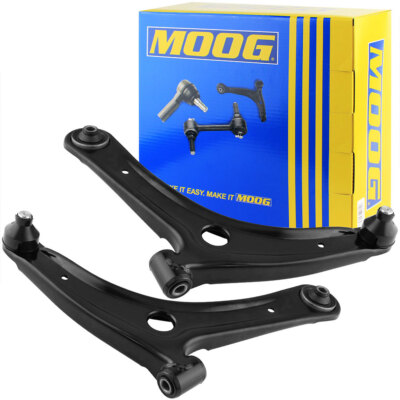2x MOOG Front Lower Control Arms Ball Joint For 2007-2017 Jeep Compass Patriot