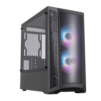 COOLERMASTER MASTERBOX MB320L ARGB W/CTRL CASE Mini ITX Mini Tower FANS  1Year
