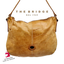 Borsa donna The Bridge Tracolla da Spalla in Pelle Made In Italy elegante capien