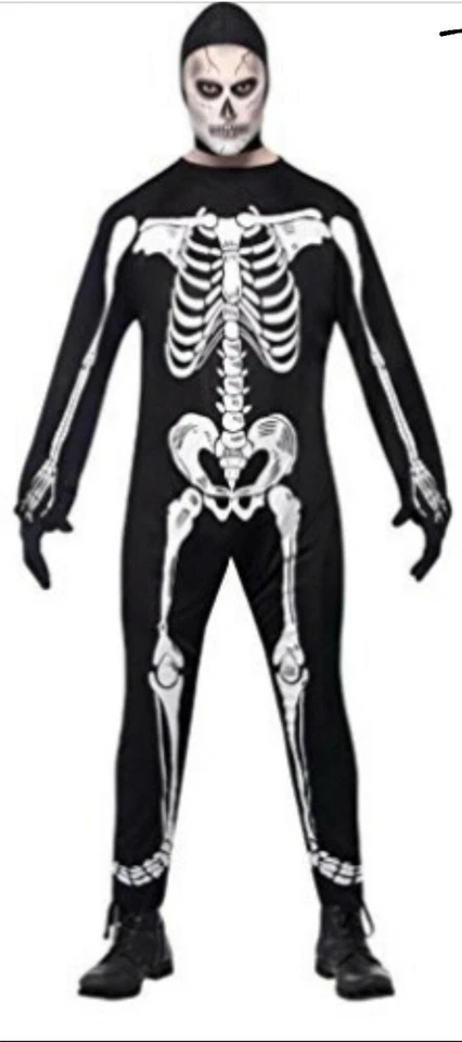 Mono Disfraz Smiffys Esqueleto Hombre TALLA L Foto 2 de 2