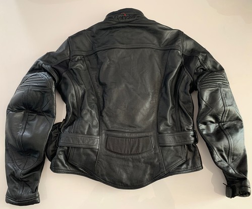 HEIN GERICKE WOMANS STREETLINE LEATHER BIKER JACKET 42" INCH - Picture 9 of 11