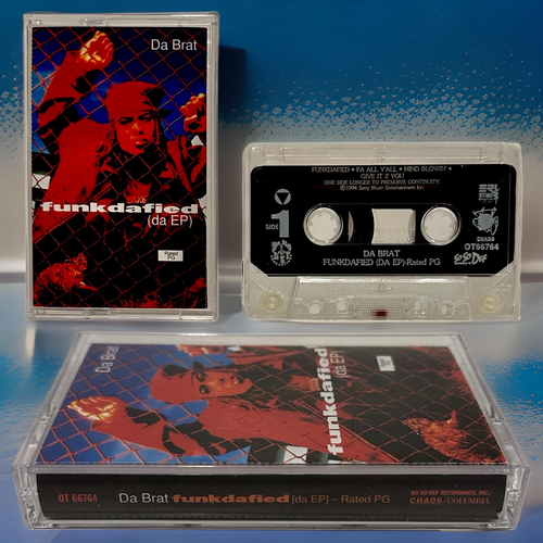 •DA BRAT ~ FUNKDAFIED (DA EP)• ~1994 OG VERSION~ (CASSETTE TAPE) - Picture 6 of 6
