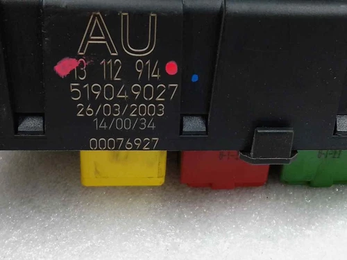 13112914 Bezpiecznik topliwy do OPEL SIGNUM Básico 2003 499606 - Zdjęcie 3 z 8