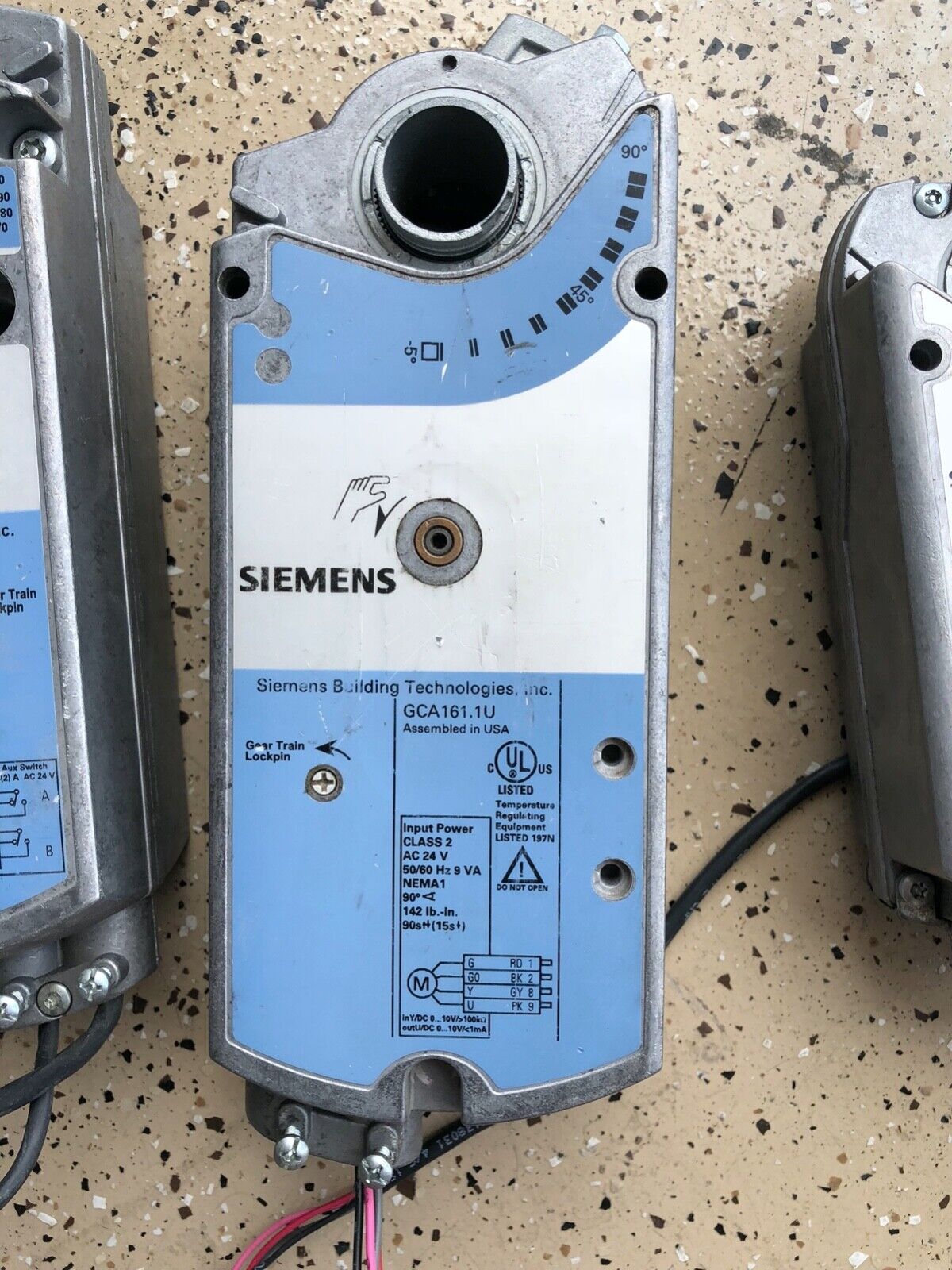 Our shop OFFers the best service Siemens GCA161.1U Spring Return Electric Open Year-end annual account Actuato Damper Air