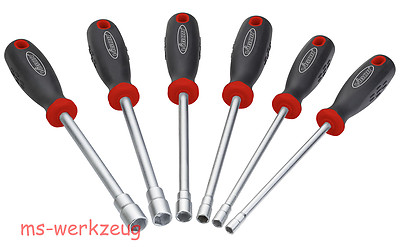 VIGOR Sechskant-Schraubendreher-Satz 6-tlg. 6 - 13 mm V4199