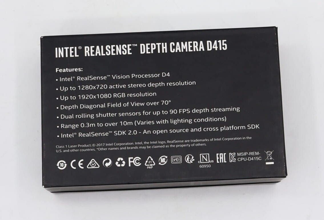 Intel RealSense Depth Camera D435 新品未使用 Intel RealSense Depth Camera D435 Webcam for sale online | eBay