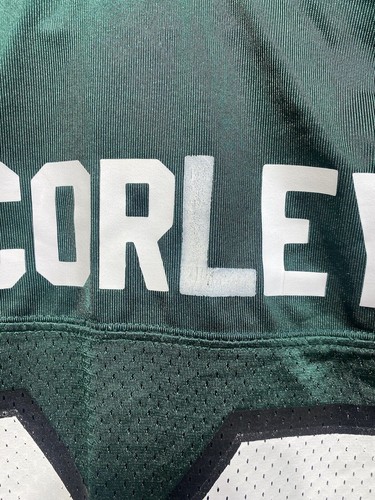 New York Jets #60 S. Corley VTG Jersey Men Medium Green Riddell NFL Football Top - Picture 6 of 11