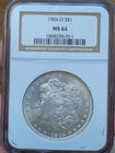 1904-O MS64 NGC Morgan Dollar