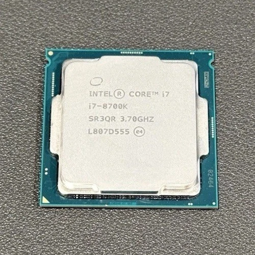 Intel Core i7-8700K 3.70GHz 6 Core SR3QR 12 Thread LGA 1151 - Image 3 of 3