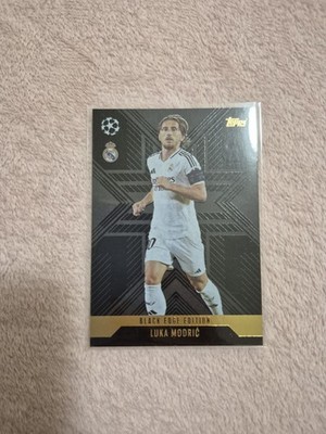 Topps Match Attax UCL 24/25 Extra Black Edge Luka Modrić BLA1