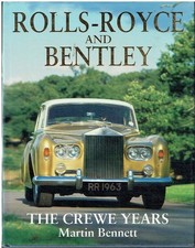 ROLLS ROYCE S.WRAITH/DAWN/CLOUD/SHADOW CORNICHE CAMARGUE PRODUCTION HISTORY BOOK