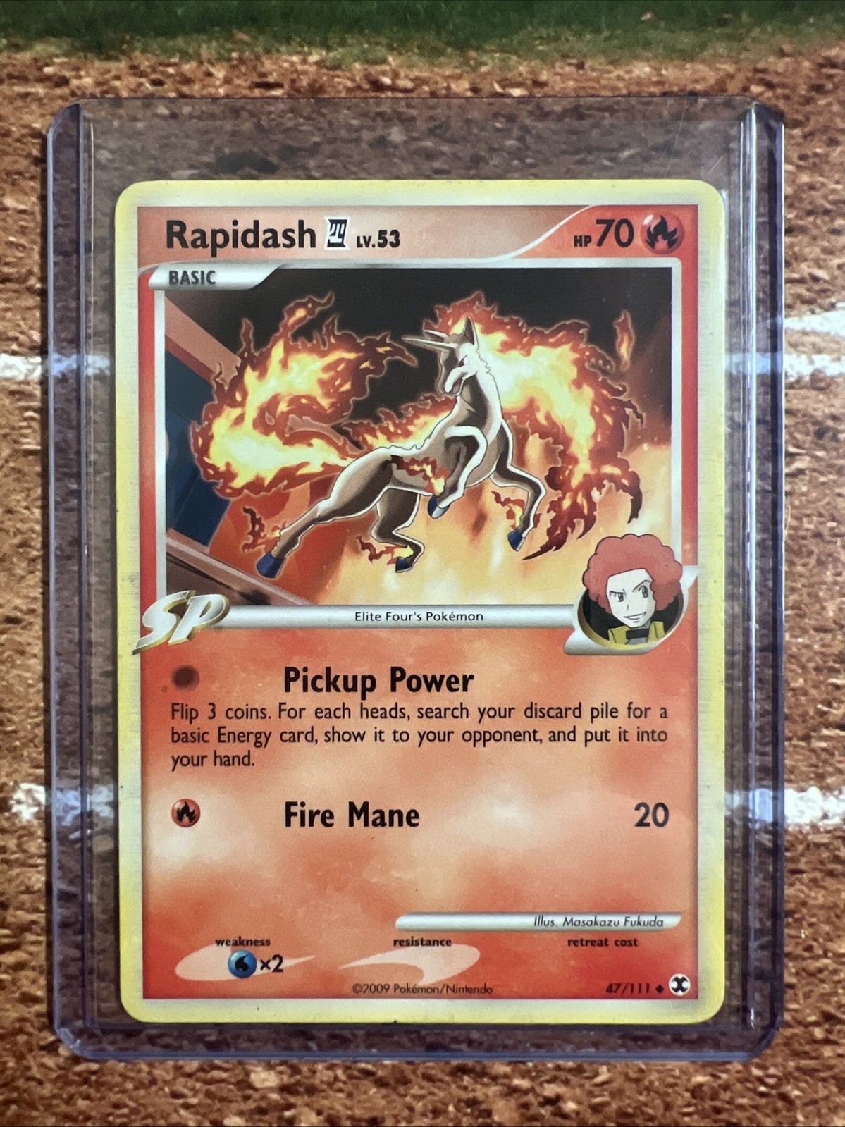 Pokémon TCG - Rapidash 47/111 Rising Rivals - Uncommon