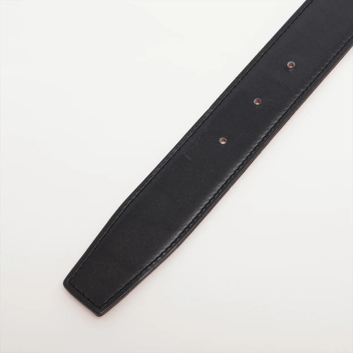 Hermès H Belt □O2011 Belt 95 Box Calf × Togo Black × Brown - Picture 3 of 6