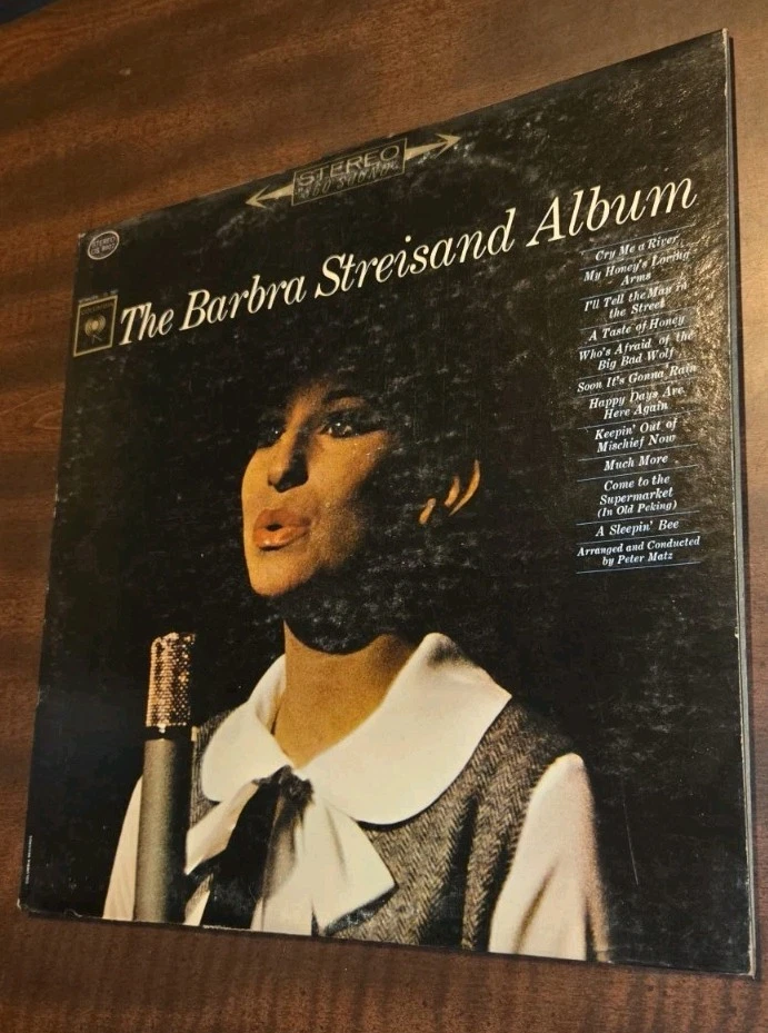 The Barbra Streisand Album (LP 1963 Columbia Records) Stereo VG+ / VG+
