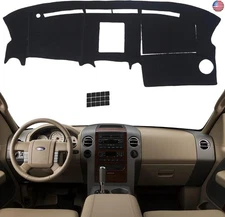KEYOOG Dashboard Cover Dash Mat Fit for 2008-2004 Fo-rd F-150 (for Left Hand