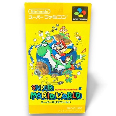 【値下げ】Nintendo SUPER FAMICOM スーパーファミコン Nintendo Super Famicom Super Mario World SFC CIB Japan Unused | eBay