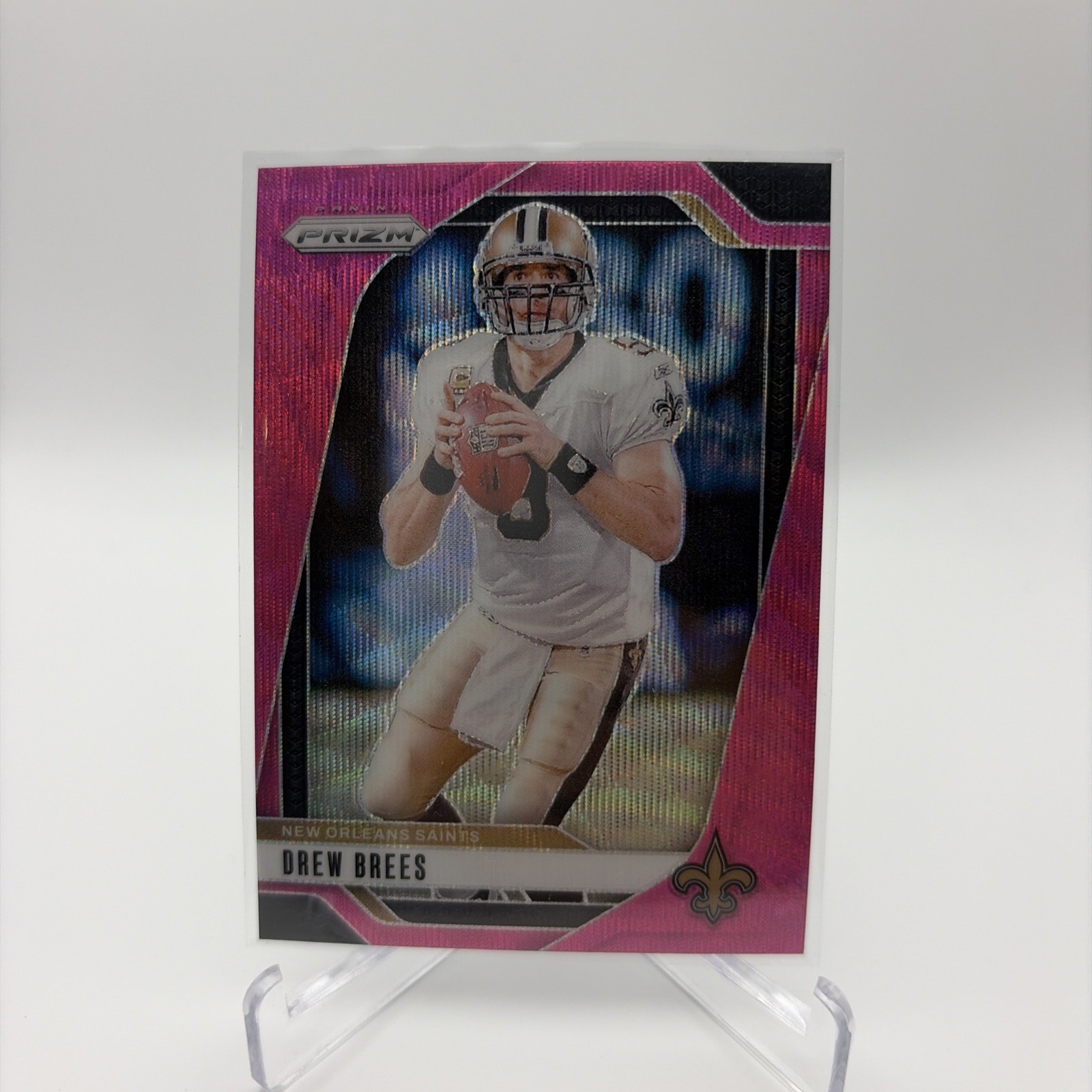 2024 Panini Prizm - Drew Brees #209 Pink Wave Prizm