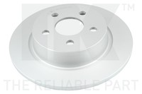 Nk Bremsscheiben Voll Ø280Mm FüR Ford Transit Connect V408 Kasten Tourneo
