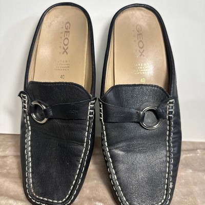 Geox Respira Black Leather 40