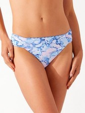 Tommy Bahama Island Cays Abalone Reversible Blue Monday Hipster Bikini Bottom XL