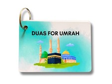 Umrah Dua Card no Lanyard 