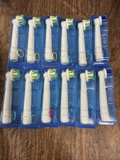 12 ORAL-B Floss Action Replacement Tooth Brush Heads Refills
