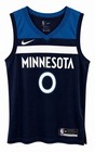 NO RESERVE: Donte DiVincenzo Timberwolves Autographed Jersey Fanatics Auth (Lg) — photo 1