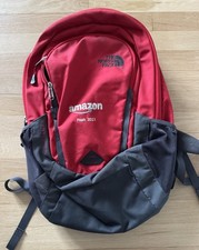 Borsa zaino The North Face Connector rosso logo AMZ TNF Flex Vent Bookbag