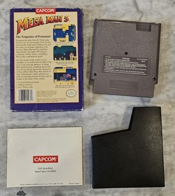 Mega Man 5 NES - CIB Authentic + Tested - CAPCOM