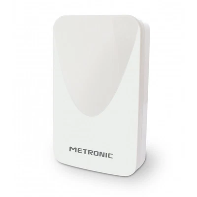 Antenne d'extérieur plate HD amplifiée 43 dB compatible 4K - blanche - Photo 1/3