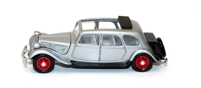JM Dubray 19A Citroen 11B Toit Celler Silver 1:43 Resin Not Boxed France Vintage