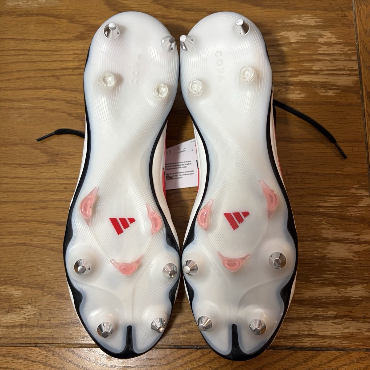 adidas Copa Pure III Elite SG Soccer Cleats White Style Men's Size