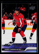 2023-24 Upper Deck #473 Hardy Haman Aktell UD Exclusives