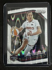 Panini Prizm WNBA 2025 Emily Engstler Seismic Wave #84 Washington Mystics