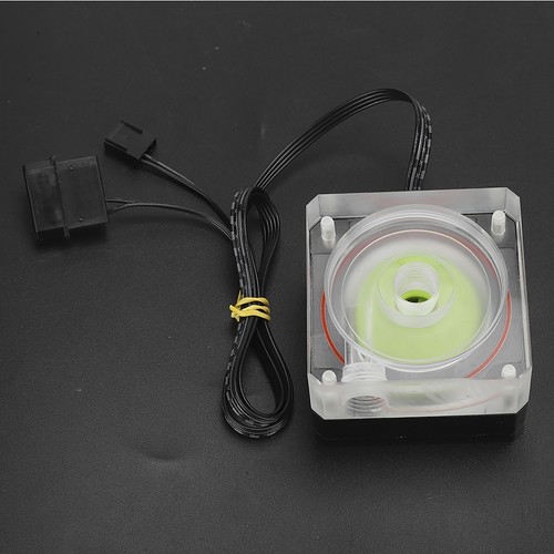 Water Cooling Pump Thin Pmma Pwm Speed Control 3 Meters Head 500L H AM - Afbeelding 12 van 15